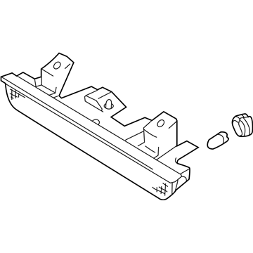 Chevy 91176549 High Mount Lamp