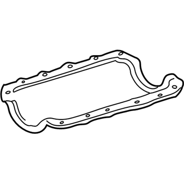GMC S15 Jimmy Oil Pan Gasket - 14090535