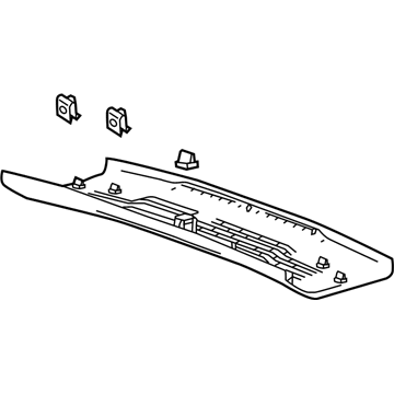 GM 23457843 Rear Trim Panel