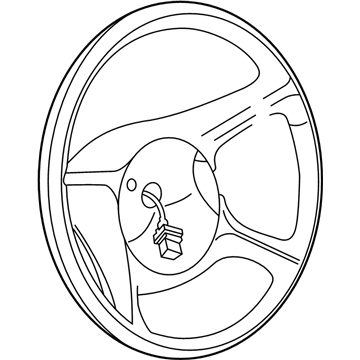 Chevy Avalanche 2500 Steering Wheel - 15069291