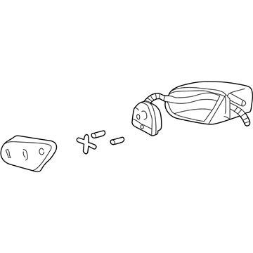 1999 Chevy Camaro Side View Mirrors - 10279358