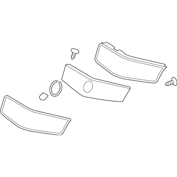 Cadillac 15895235 Grille Assembly
