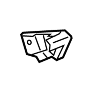 GM 22935821 End Cap, Passenger Side