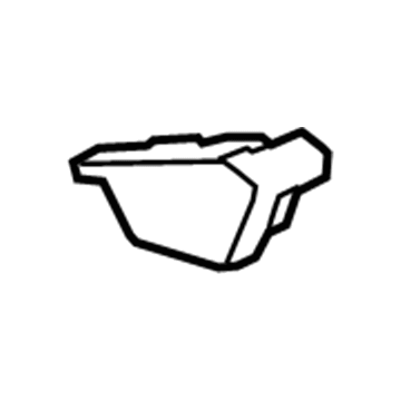 GM 22935819 End Cap, Passenger Side