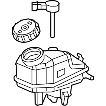 GM 13286450 Master Cylinder Reservoir