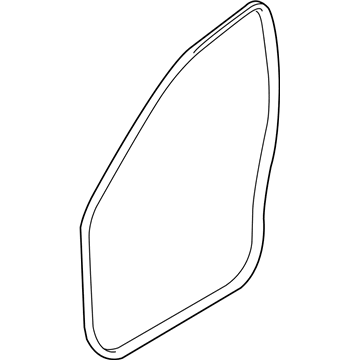 2008 Saturn Astra Door Seal - 13200154