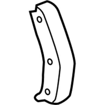 GM 15822888 Wheel Opening Molding, Rear Driver Side
