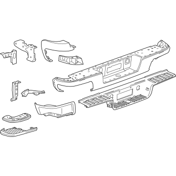 Chevy 84190118 Bumper Assembly