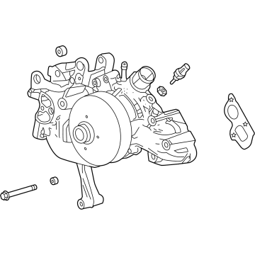 Chevy Express 3500 Water Pump - 12725728