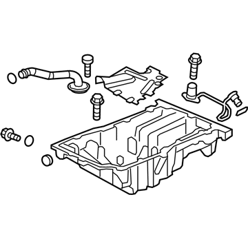 GM 12647251 Oil Pan