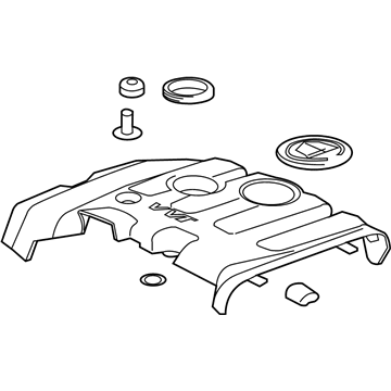 Cadillac 12670885 Engine Cover