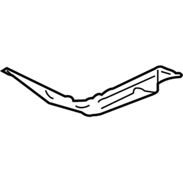 2012 Buick Enclave Exhaust Heat Shield - 25809249