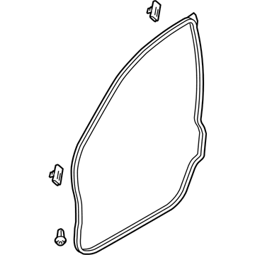 Chevy Aveo Weather Strip - 94790530