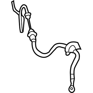 2010 Pontiac G3 Brake Line - 96534545