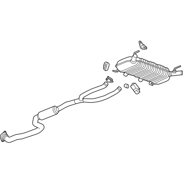 Cadillac CT4 Muffler - 84800684