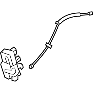 2008 Cadillac CTS Door Latch Assembly - 23190385