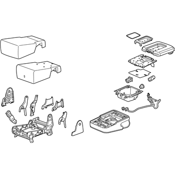 Chevy 84021802 Seat Assembly