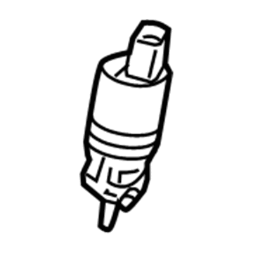 Chevy Silverado 1500 Washer Pump - 84993622