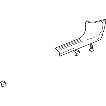 Chevy 22735896 Carpet Retainer