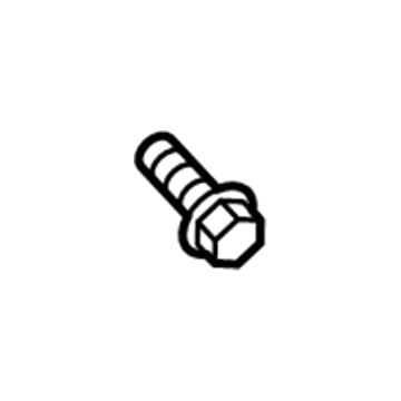 Chevy 11609539 Upper Center Pillar Trim Bolt