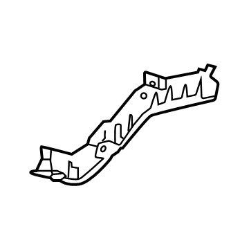 GM 84979993 Side Bracket, Front Inner Passenger Side