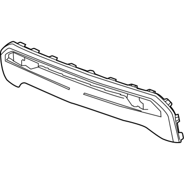 GM 84766356 Skid Plate, Black
