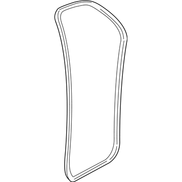GM 19179733 Door Weatherstrip, Front