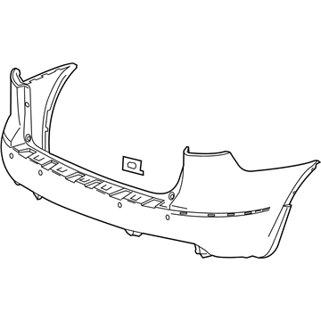 2014 Buick Enclave Bumper - 23350829