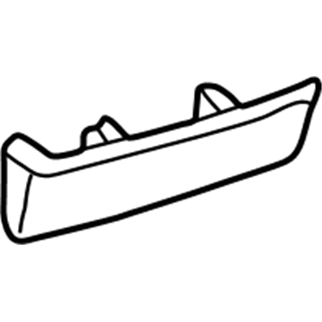 GM 5977845 Reflector, Driver Side