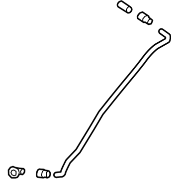 GM 26214297 Front Hose, Driver Side