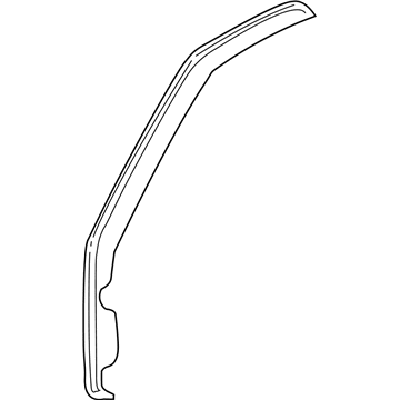 2000 Cadillac Seville Door Seal - 25687108