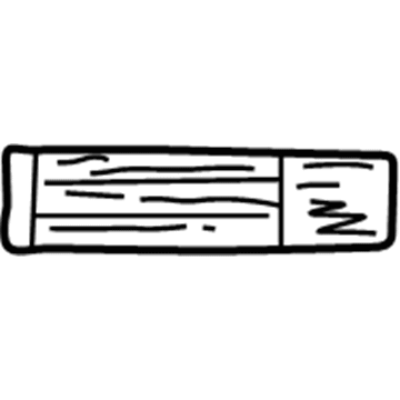 Cadillac 12565736 Emission Label