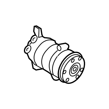 Chevy 86807272 Compressor