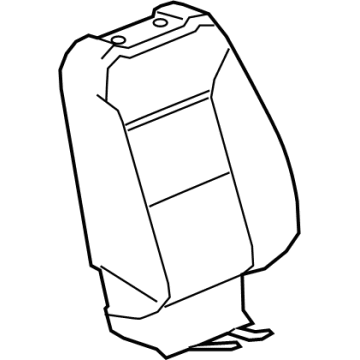 GM 84932030 Seat Back Cover, Passenger Side
