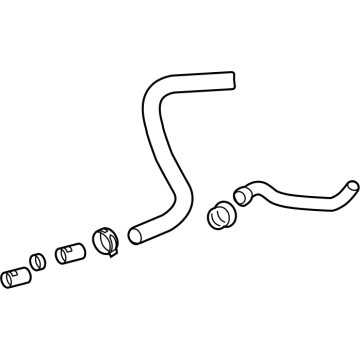 Cadillac XT5 Radiator Hose - 84863061