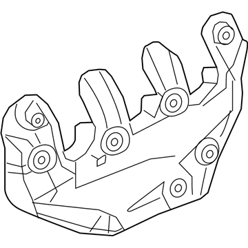 Cadillac Exhaust Heat Shield - 12666097