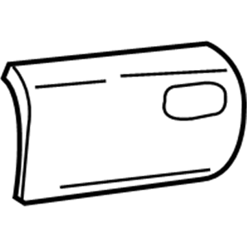 GM 15648043 Glove Box Door
