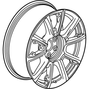 Chevy Silverado 1500 Spare Wheel - 84434287