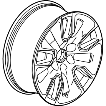 GM 23376222 Wheel, Alloy
