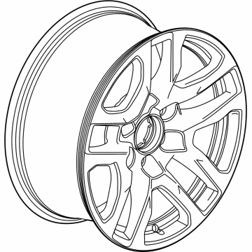 GM 23376217 Wheel, Alloy