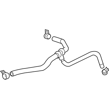 Chevy Silverado 2500 HD Coolant Pipe - 23428266
