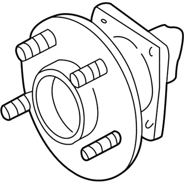 Cadillac 7470555 Hub & Bearing