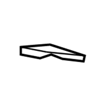 GM 22752675 Rocker Reinforcement Baffle, Passenger Side