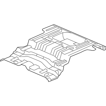 2006 Chevy Trailblazer Floor Pan - 25784607