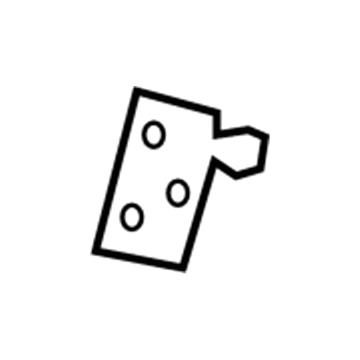 GM 25774009 Upper Bracket, Driver Side