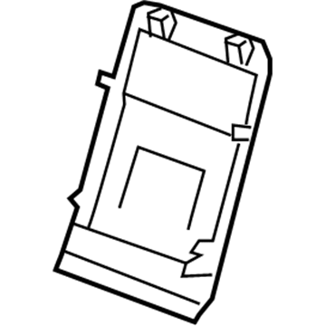 GM 15822940 Seat Back Panel, Front