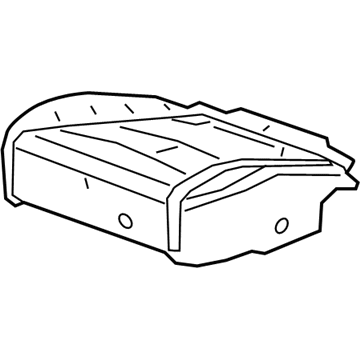 GM 84965954 Seat Cushion Pad, Rear