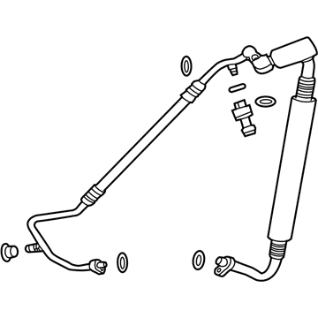 2012 Chevy Caprice A/C Hose - 92288966