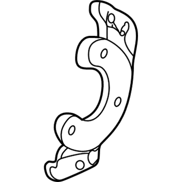 GM 18060856 Backing Plate, Driver Side