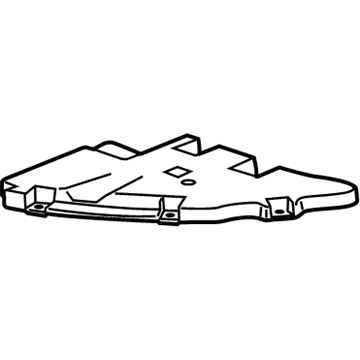 GM 22936499 Filler Panel, Front Driver Side